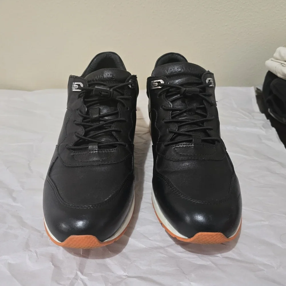 Villawang comfort lace up Men's Sneakers 10.5 black